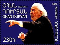 Scott #1350, Ohan Duryan, Conductor and Composer (1922-2011)