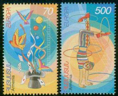 Scott #0657-0658 a set of two, Europa 2002 (269-270)