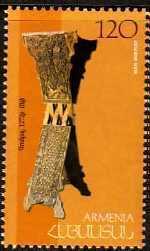 Scott #0777 a single stamp, Traditional Armenian Handicraft Woodwork (434)