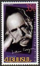 Scott #0787 a single stamp, William Saroyan Birth Centennial (444)