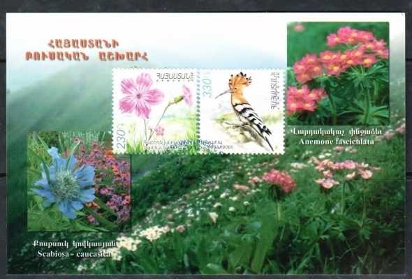 Scott #1010-11 Maxi Card, Fauna and Flora of Armenian (693-694)