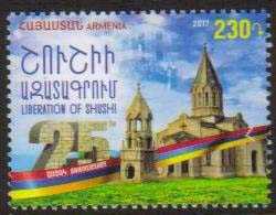 Scott #1127 a single stamp Liberation of Shushi 25th Anniversary (834)