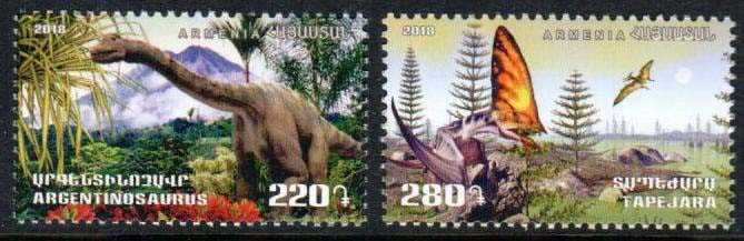 Scott #1164-1165 a set of 2, Flora and Fauna of Ancient World (879-880)